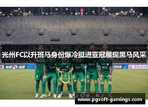 光州FC以升班马身份爆冷挺进亚冠展现黑马风采 光州FC以升班马身份爆冷挺进亚冠展现黑马风采